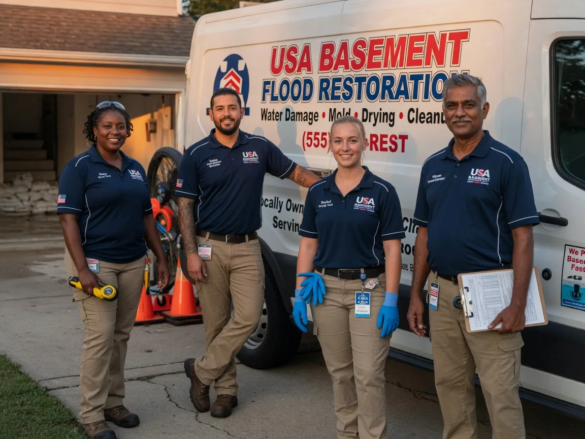 Basement Flood Cleanup company in Claiborne, MD
